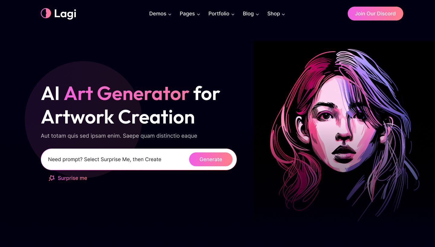 Home - Art Generator