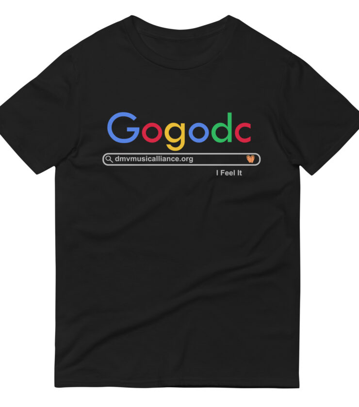 GoGo DC Search Unisex T – Black and Navy Only