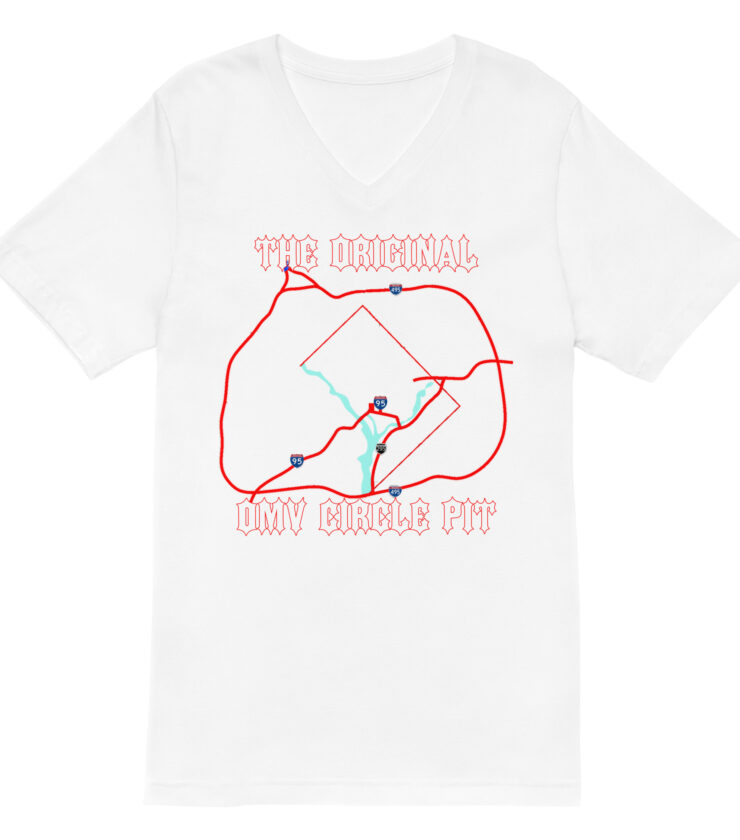 Unisex Short Sleeve V-Neck T-Shirt