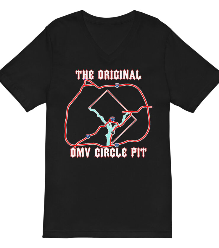 Unisex Short Sleeve V-Neck T-Shirt