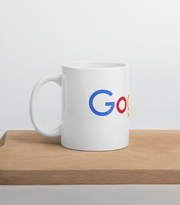 GoGoDC White glossy mug