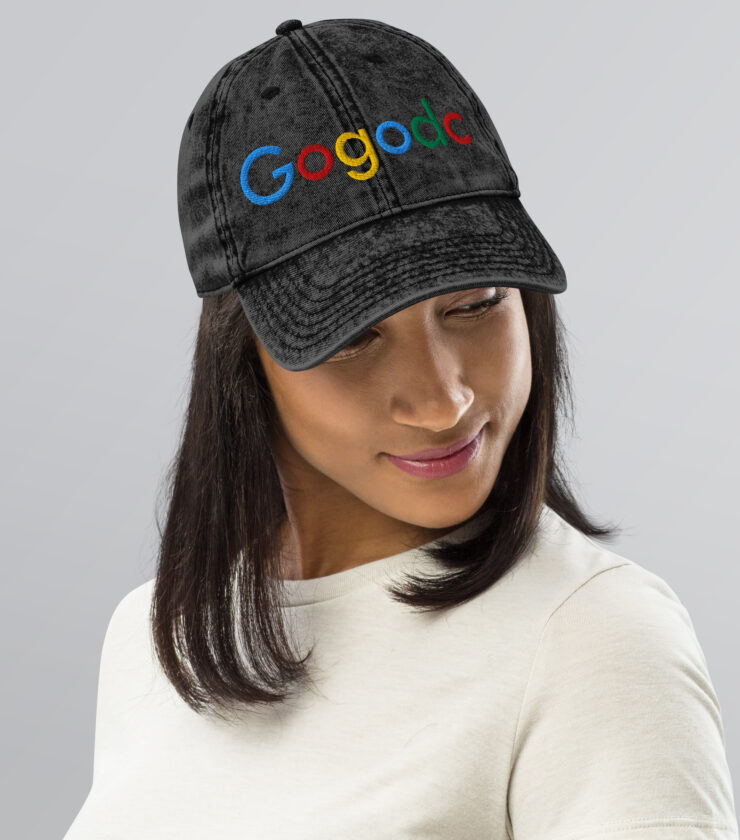 GoGoDC Vintage Cotton Twill Cap